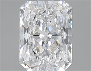 Picture of 2.01 Carats, Radiant D Color, VS2 Clarity and Certified by GIA