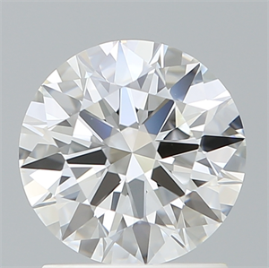Picture of Lab Created Diamond 1.39 Carats, Round with Ideal Cut, E Color, VVS2 Clarity and Certified by IGI