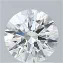 Del inventario de diamantes de laboratorio, 1.29 quilates, Redondo , Color E, claridad VVS2 y certificado IGI