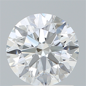 Picture of Lab Created Diamond 1.26 Carats, Round with Excellent Cut, D Color, VVS1 Clarity and Certified by IGI