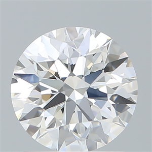 Picture of Lab Created Diamond 1.39 Carats, Round with Ideal Cut, E Color, VS1 Clarity and Certified by IGI