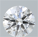 Del inventario de diamantes de laboratorio, 1.43 quilates, Redondo , Color E, claridad VVS2 y certificado IGI