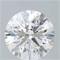 Del inventario de diamantes de laboratorio, 1.28 quilates, Redondo , Color D, claridad VVS2 y certificado IGI