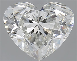 Picture of 2.50 Carats, Heart I Color, VS1 Clarity and Certified by GIA