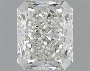 Picture of 2.01 Carats, Radiant J Color, SI2 Clarity and Certified by GIA