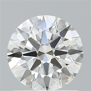 Picture of Lab Created Diamond 1.09 Carats, Round with Ideal Cut, E Color, VVS2 Clarity and Certified by IGI