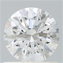 Lab Created Diamond 0.76 Carats, Round with Ideal Cut, D Color, VVS2 Clarity and Certified by IGI