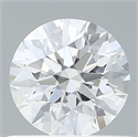 Del inventario de diamantes de laboratorio, 0.70 quilates, Redondo , Color E, claridad VVS2 y certificado IGI