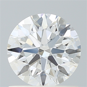 Picture of Lab Created Diamond 0.94 Carats, Round with Ideal Cut, E Color, VVS2 Clarity and Certified by IGI