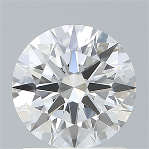 Picture of Lab Created Diamond 1.27 Carats, Round with Ideal Cut, E Color, VVS1 Clarity and Certified by IGI