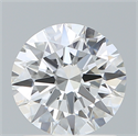Lab Created Diamond 1.38 Carats, Round with Excellent Cut, E Color, VVS2 Clarity and Certified by IGI