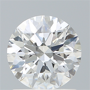 Picture of Lab Created Diamond 1.25 Carats, Round with Excellent Cut, D Color, VVS2 Clarity and Certified by IGI
