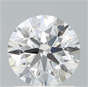 Del inventario de diamantes de laboratorio, 1.25 quilates, Redondo , Color E, claridad VVS2 y certificado IGI