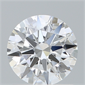 Del inventario de diamantes de laboratorio, 1.10 quilates, Redondo , Color E, claridad VVS2 y certificado IGI