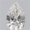 0.50 Carats, Pear I Color, SI1 Clarity and Certified by GIA