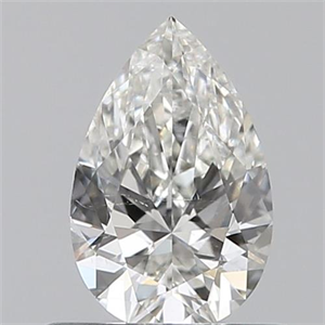 Picture of 0.50 Carats, Pear I Color, SI1 Clarity and Certified by GIA