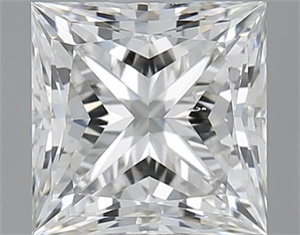 Picture of 1.01 Carats, Princess G Color, VS2 Clarity and Certified by GIA
