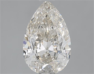 Picture of 1.02 Carats, Pear K Color, VVS1 Clarity and Certified by GIA