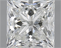 1.20 Carats, Princess J Color, VS2 Clarity and Certified by GIA