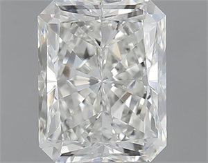 Picture of 1.00 Carats, Radiant H Color, SI1 Clarity and Certified by GIA
