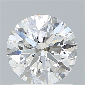 Picture of Lab Created Diamond 1.21 Carats, Round with Excellent Cut, D Color, VVS2 Clarity and Certified by IGI