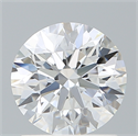 Lab Created Diamond 1.34 Carats, Round with Excellent Cut, D Color, VVS2 Clarity and Certified by IGI