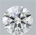 Del inventario de diamantes de laboratorio, 1.35 quilates, Redondo , Color D, claridad VVS2 y certificado IGI