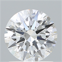 Del inventario de diamantes de laboratorio, 1.25 quilates, Redondo , Color D, claridad VVS2 y certificado IGI