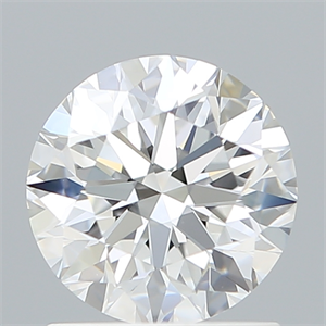 Picture of Lab Created Diamond 1.27 Carats, Round with Excellent Cut, D Color, VVS2 Clarity and Certified by IGI