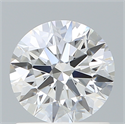 Lab Created Diamond 1.09 Carats, Round with Ideal Cut, D Color, VS1 Clarity and Certified by IGI