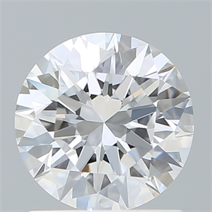 Picture of Lab Created Diamond 1.21 Carats, Round with Excellent Cut, D Color, VVS2 Clarity and Certified by IGI