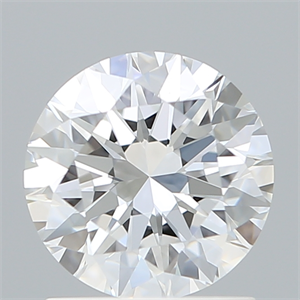 Picture of Lab Created Diamond 1.32 Carats, Round with Excellent Cut, E Color, VVS2 Clarity and Certified by IGI