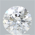Lab Created Diamond 1.27 Carats, Round with Excellent Cut, D Color, VVS1 Clarity and Certified by IGI