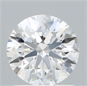 Lab Created Diamond 1.27 Carats, Round with Excellent Cut, D Color, VVS2 Clarity and Certified by IGI