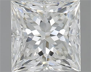 Picture of 0.70 Carats, Princess I Color, VVS1 Clarity and Certified by GIA