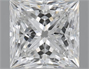 2.01 Carats, Princess F Color, VS2 Clarity and Certified by GIA