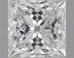 Picture of 2.01 Carats, Princess F Color, VS2 Clarity and Certified by GIA