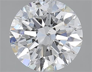 Picture of 1.70 Carats, Round with Excellent Cut, D Color, SI2 Clarity and Certified by GIA