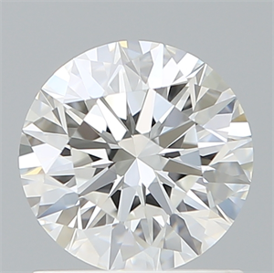 Picture of Lab Created Diamond 1.09 Carats, Round with Ideal Cut, E Color, VVS2 Clarity and Certified by IGI