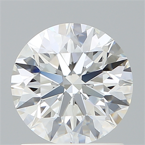 Picture of Lab Created Diamond 1.31 Carats, Round with Excellent Cut, E Color, VVS2 Clarity and Certified by IGI