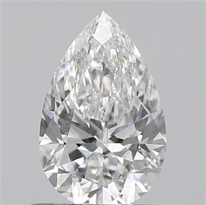 Picture of 0.60 Carats, Pear E Color, SI2 Clarity and Certified by GIA