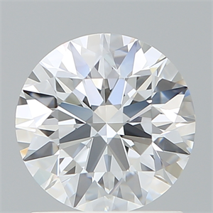Picture of Lab Created Diamond 1.32 Carats, Round with Excellent Cut, D Color, VVS2 Clarity and Certified by IGI
