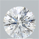 Lab Created Diamond 1.55 Carats, Round with Ideal Cut, E Color, VVS1 Clarity and Certified by IGI