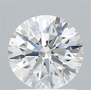 Picture of Lab Created Diamond 1.55 Carats, Round with Ideal Cut, E Color, VVS1 Clarity and Certified by IGI