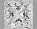 1.01 Carats, Princess H Color, SI2 Clarity and Certified by GIA
