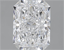 2.01 Carats, Radiant D Color, SI1 Clarity and Certified by GIA