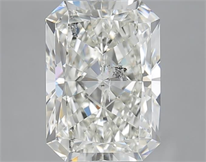 Picture of 3.01 Carats, Radiant J Color, SI2 Clarity and Certified by GIA