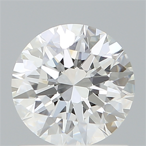 Picture of Lab Created Diamond 1.04 Carats, Round with Excellent Cut, E Color, VVS2 Clarity and Certified by IGI