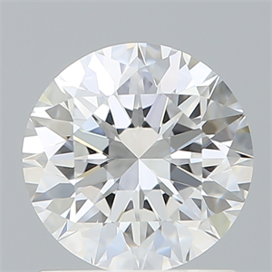 Picture of Lab Created Diamond 1.24 Carats, Round with Excellent Cut, D Color, VVS1 Clarity and Certified by IGI