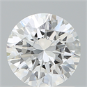 Lab Created Diamond 1.20 Carats, Round with Excellent Cut, D Color, VVS2 Clarity and Certified by IGI